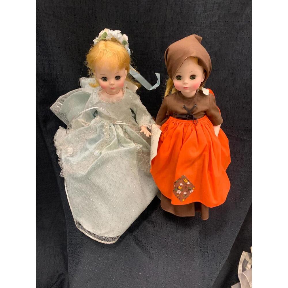 Madame Alexander Cinderella Doll Set of 2 EXCELLENT CONDITION!!
